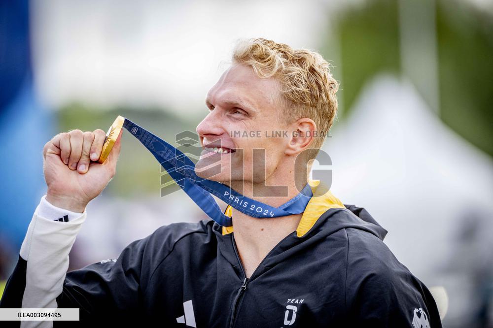 Paris 2024 - Rowing - Oliver Zeidler Wins Gold