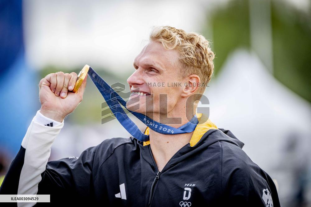 Paris 2024 - Rowing - Oliver Zeidler Wins Gold