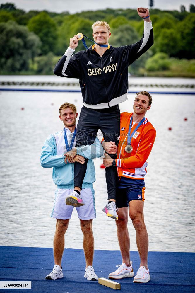 Paris 2024 - Rowing - Oliver Zeidler Wins Gold