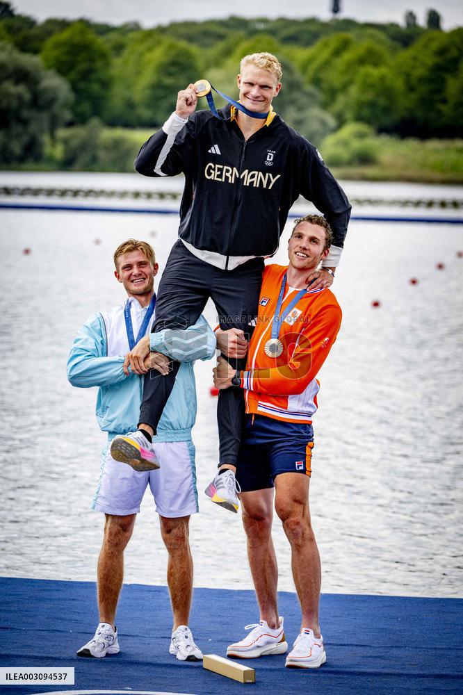 Paris 2024 - Rowing - Oliver Zeidler Wins Gold