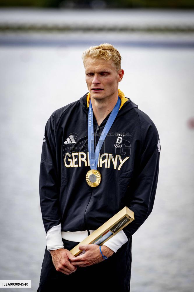 Paris 2024 - Rowing - Oliver Zeidler Wins Gold
