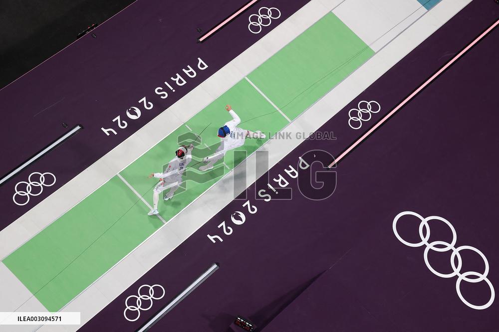 Paris 2024 - Fencing - Illustrations