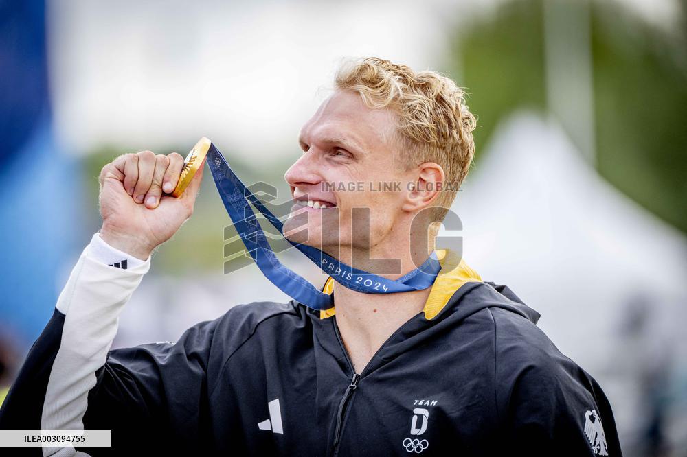 Paris 2024 - Rowing - Oliver Zeidler Wins Gold