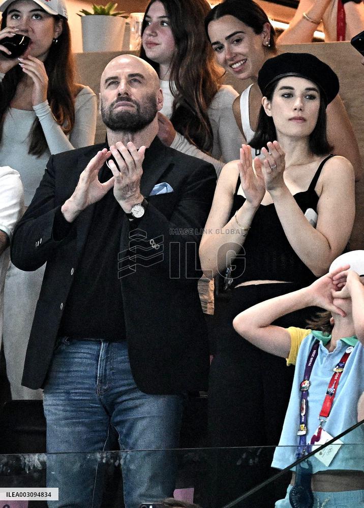 Paris 2024 - Gymnastic - John Travolta In The Stands