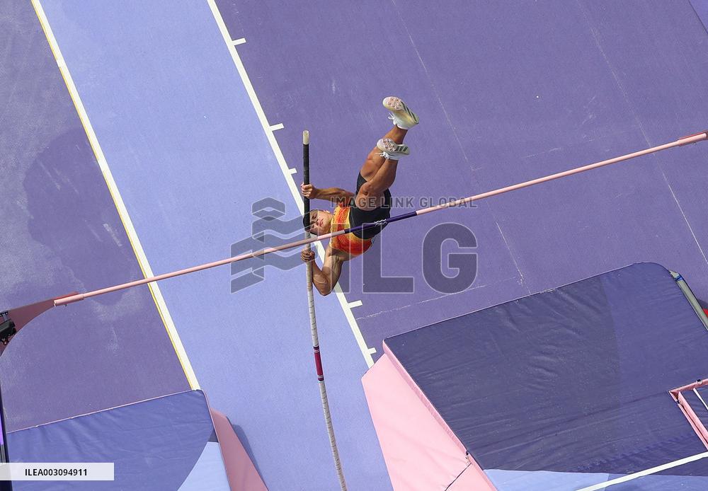 (PARIS2024) FRANCE-PARIS-OLY-ATHLETICS-DECATHLON-MEN