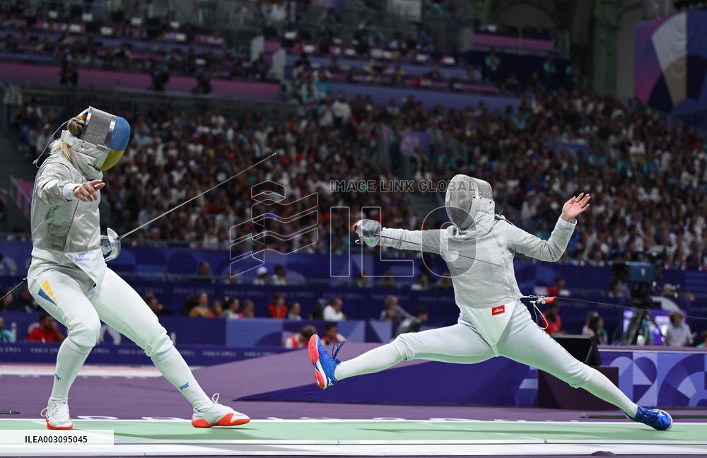(PARIS2024) FRANCE-PARIS-OLY-FENCING