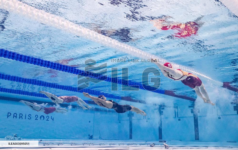 (PARIS2024)FRANCE-PARIS-OLY-SWIMMING