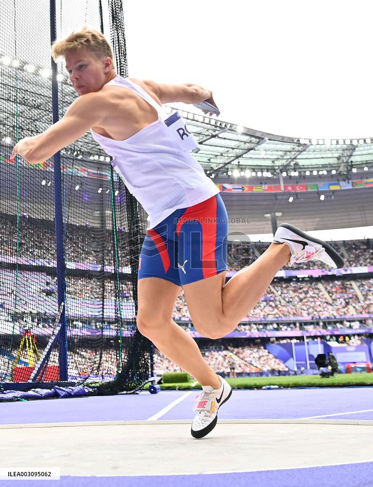 (PARIS2024) FRANCE-PARIS-OLY-ATHLETICS-DECATHLON-MEN