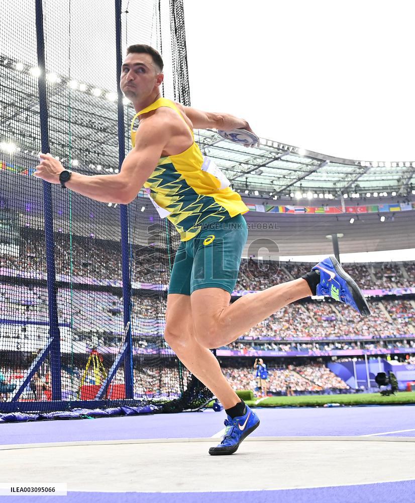 (PARIS2024) FRANCE-PARIS-OLY-ATHLETICS-DECATHLON-MEN