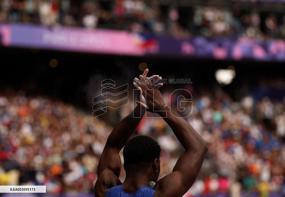 (PARIS2024) FRANCE-PARIS-OLY-ATHLETICS-DECATHLON-MEN