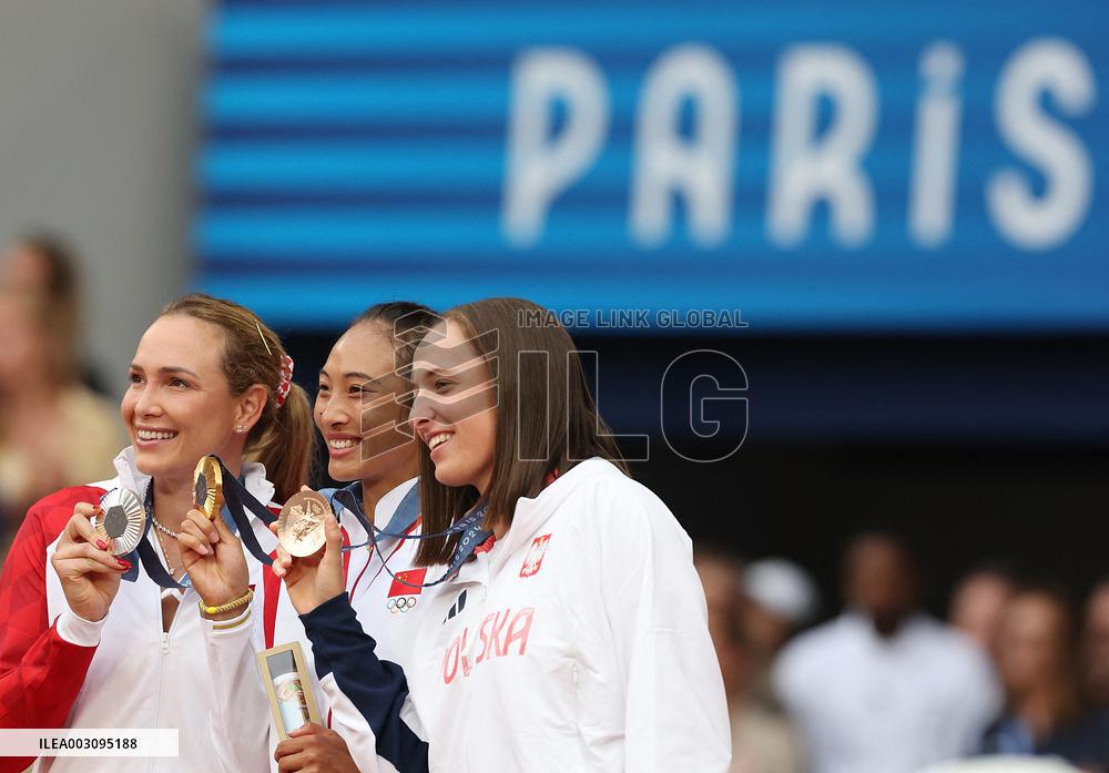 (PARIS2024) FRANCE-PARIS-OLY-TENNIS