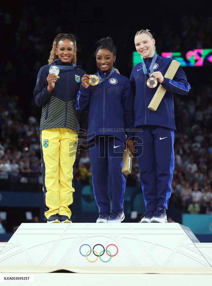 (PARIS2024)FRANCE-PARIS-OLY-ARTISTIC GYMNASTICS
