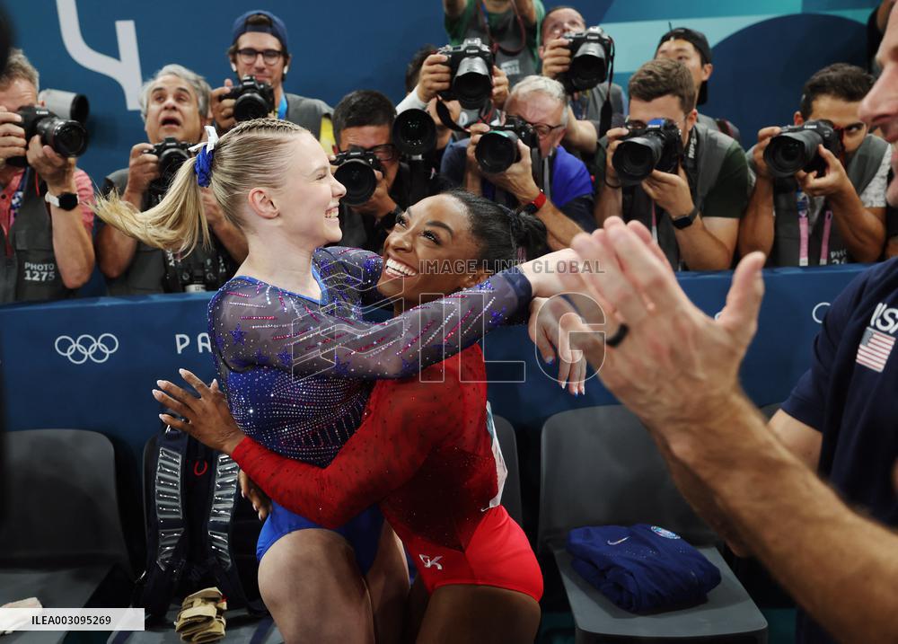 (PARIS2024)FRANCE-PARIS-OLY-ARTISTIC GYMNASTICS