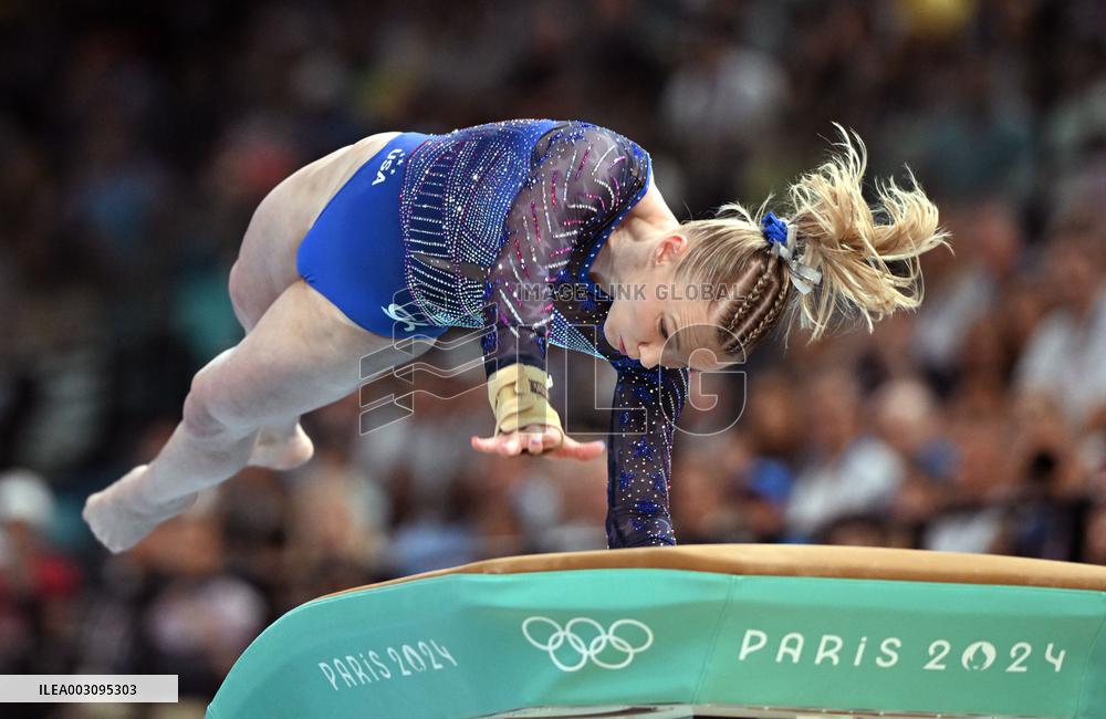 (PARIS2024)FRANCE-PARIS-OLY-ARTISTIC GYMNASTICS