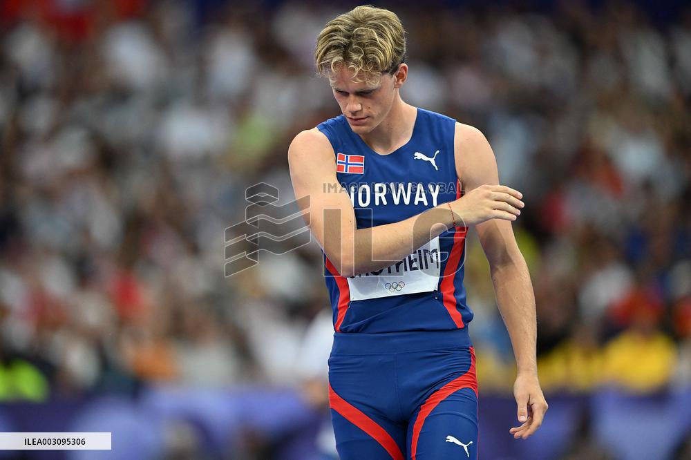 (PARIS2024) FRANCE-PARIS-OLY-ATHLETICS-DECATHLON-MEN