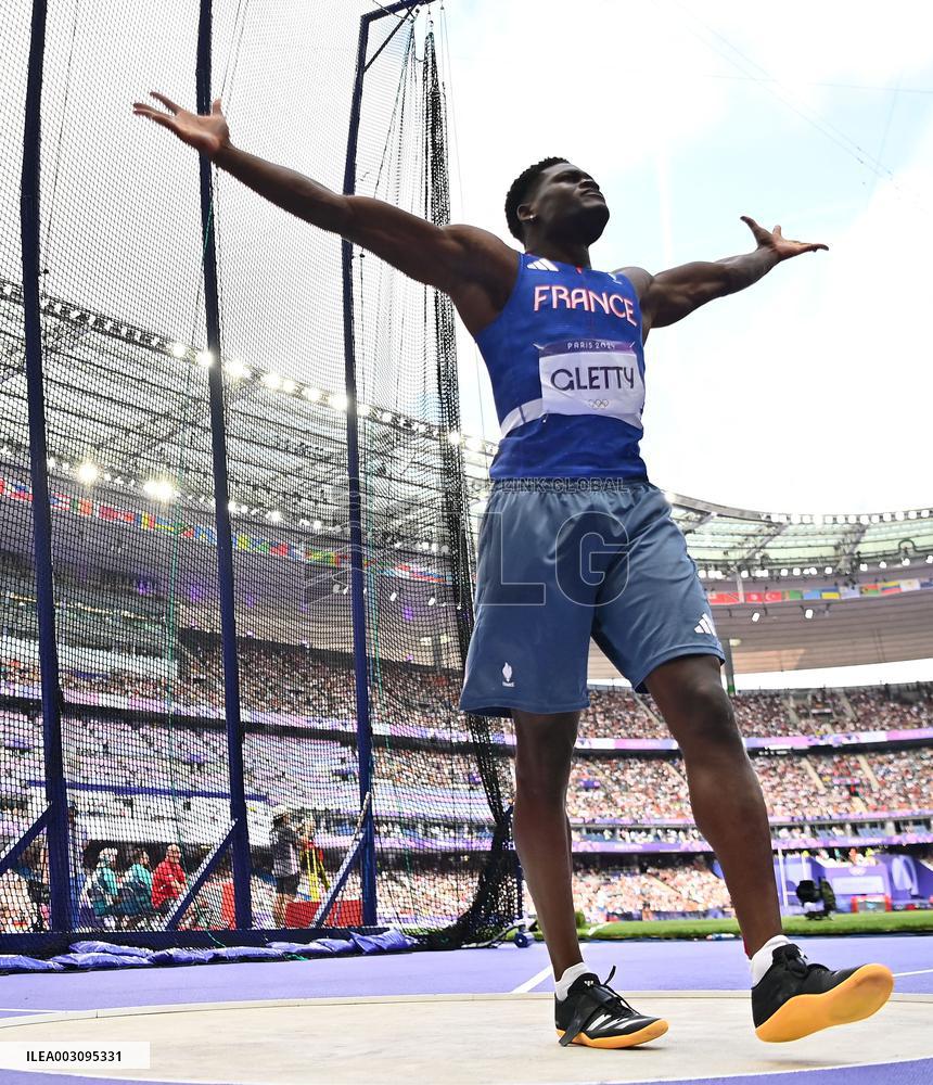 (PARIS2024) FRANCE-PARIS-OLY-ATHLETICS-DECATHLON-MEN