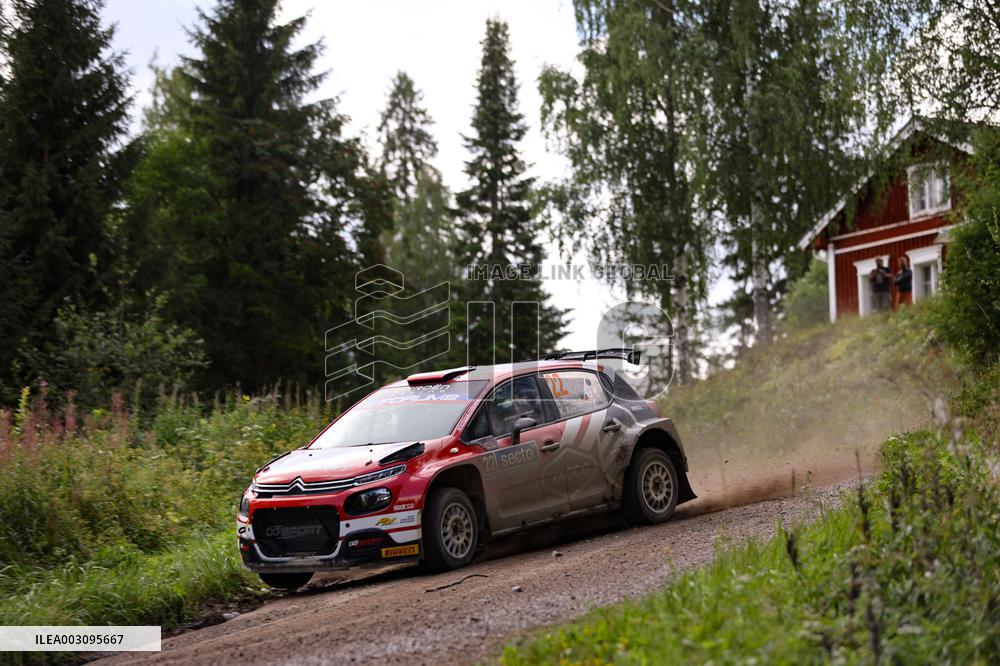 Rally race - Fia World Rally Championship  Wrc Secto Rally Finland  2024