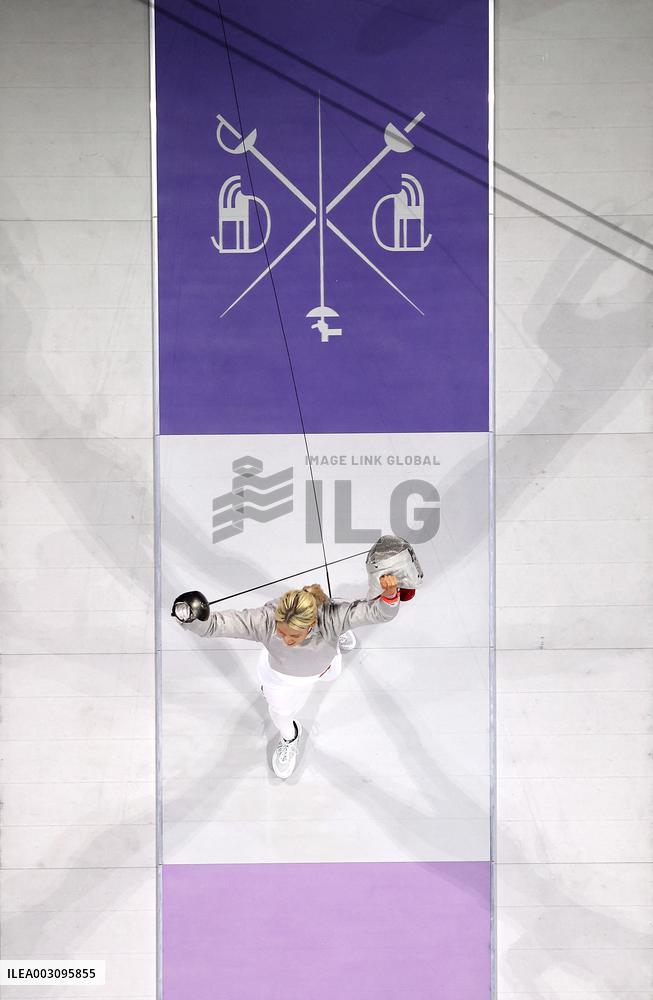 (PARIS2024) FRANCE-PARIS-OLY-FENCING