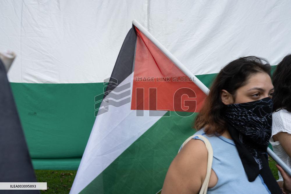 Pro-Palestine Protest Against Israel In Istanbul