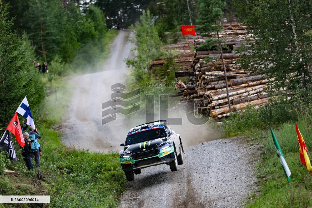 Rally race - Fia World Rally Championship  Wrc Secto Rally Finland  2024