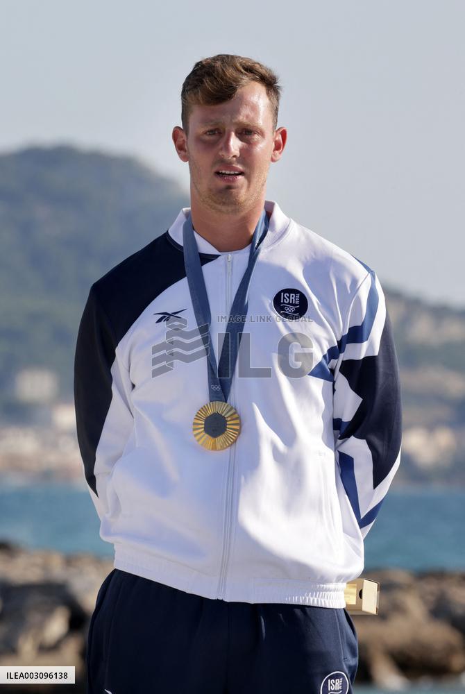 Paris 2024 - Windsurf - Tom Reuveny Wins Gold