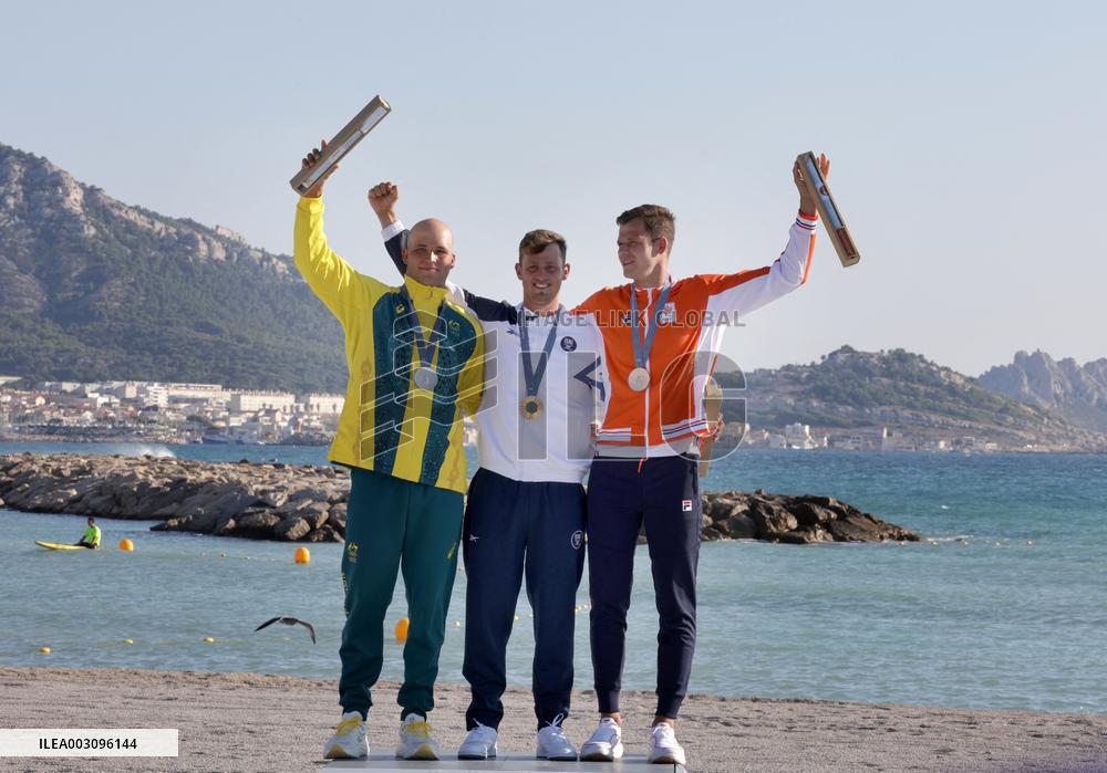 Paris 2024 - Windsurf - Tom Reuveny Wins Gold