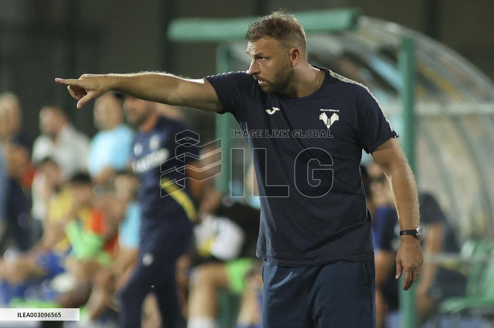 Friendly football match - Hellas Verona vs Asteras Tripolis