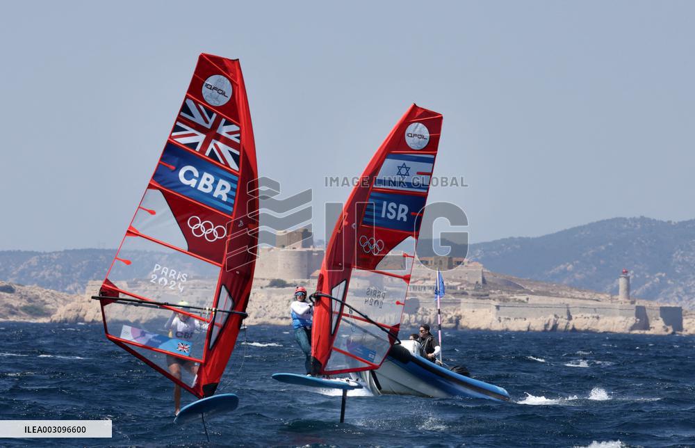 Paris 2024 - Windsurf - Sharon Kantor Wins Silver