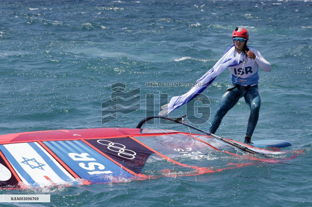 Paris 2024 - Windsurf - Sharon Kantor Wins Silver