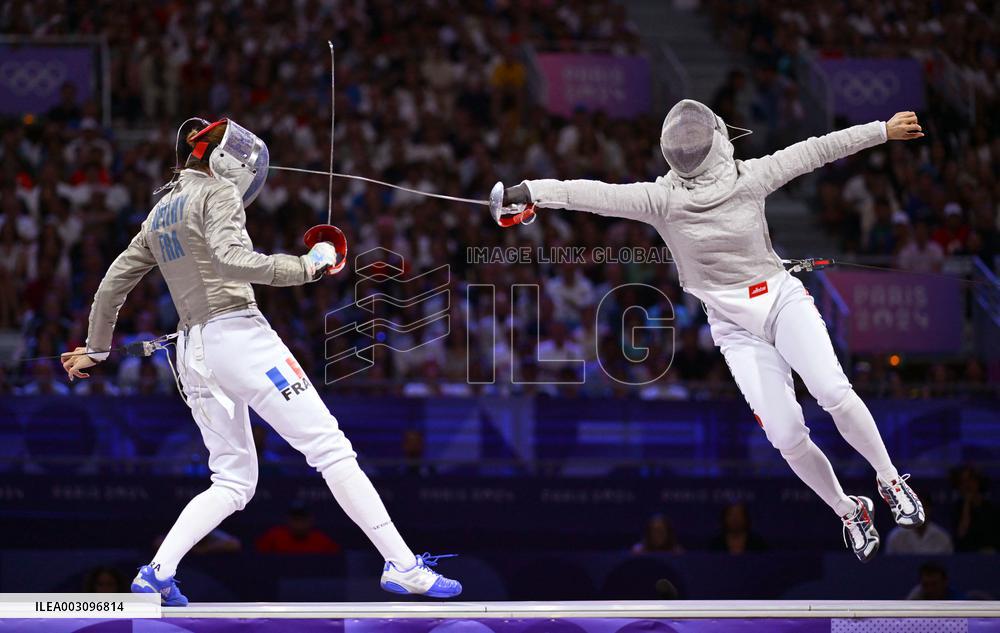 (PARIS2024) FRANCE-PARIS-OLY-FENCING