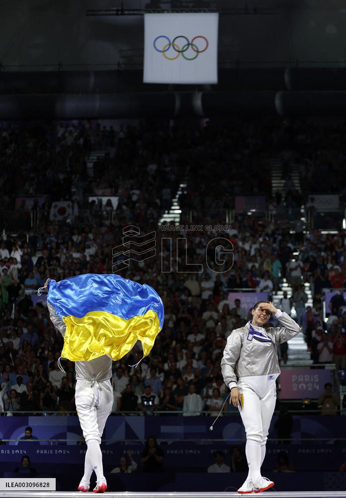 (PARIS2024) FRANCE-PARIS-OLY-FENCING