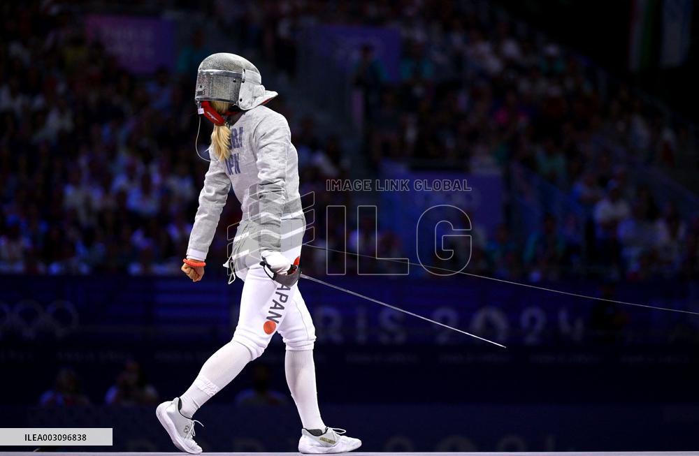 (PARIS2024) FRANCE-PARIS-OLY-FENCING