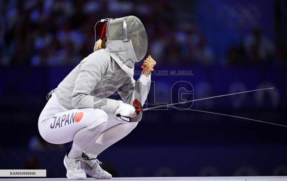 (PARIS2024) FRANCE-PARIS-OLY-FENCING