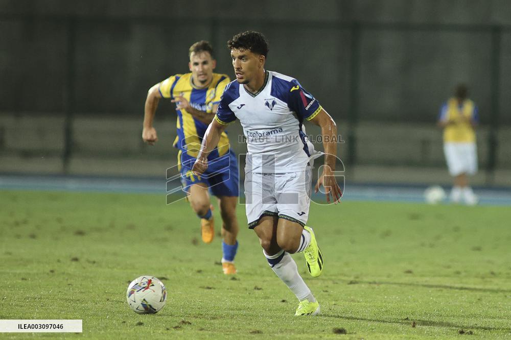 Friendly football match - Hellas Verona vs Asteras Tripolis