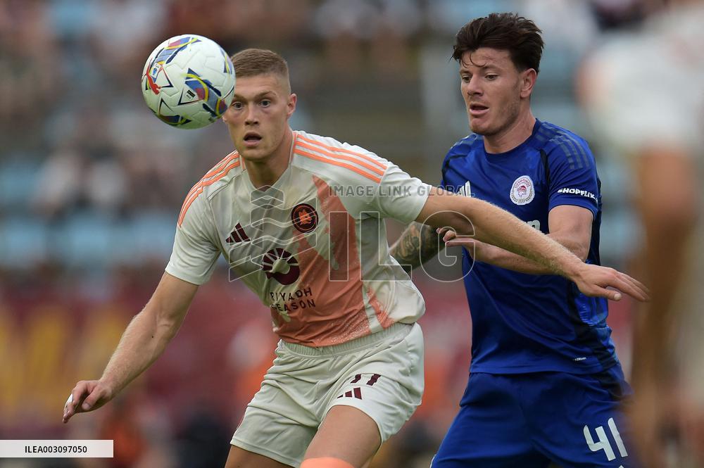 Friendly football match - Roma vs Olympiacos