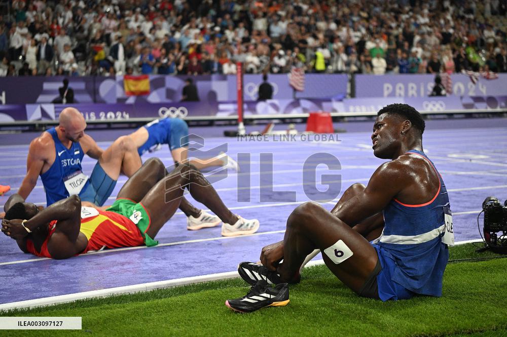 (PARIS2024) FRANCE-PARIS-OLY-ATHLETICS-DECATHLON-MEN