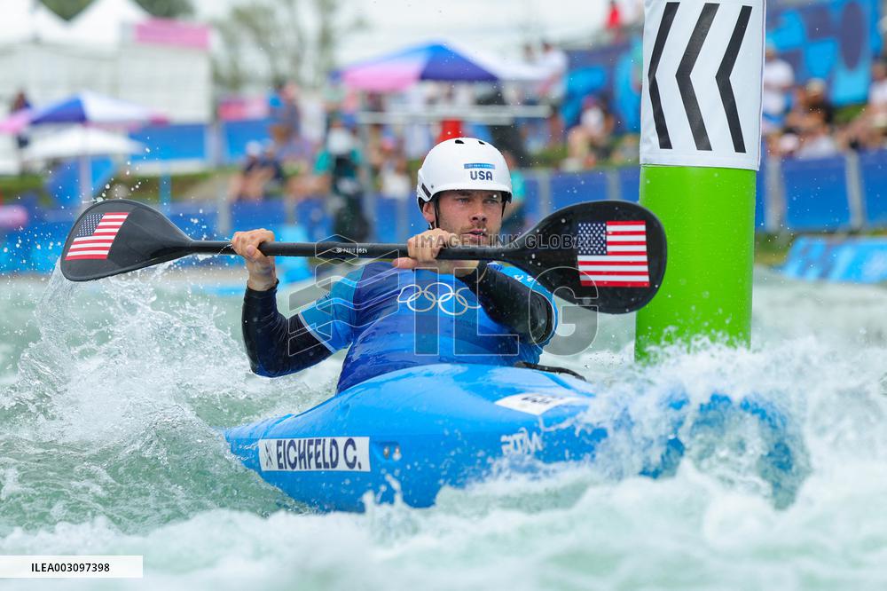 (PARIS2024) FRANCE-VAIRES-SUR-MARNE-OLY-CANOE SLALOM