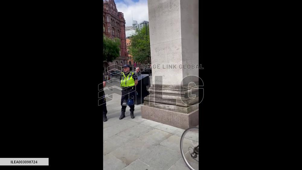 UK: Far-Right And Counter Protests Spread Across Country Following Southport Knife Attack 2