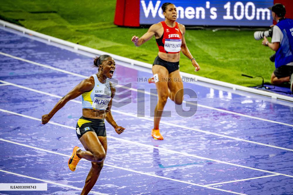 Paris 2024 - Women's 100m Final