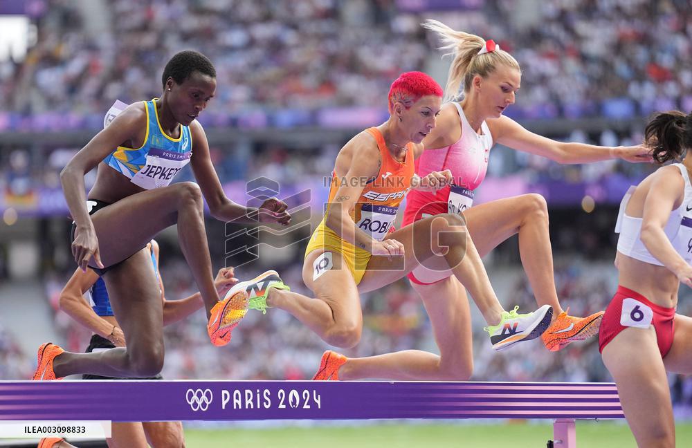 (PARIS2024) FRANCE-PARIS-OLY-ATHLETICS-3000M STEEPLECHASE-WOMEN