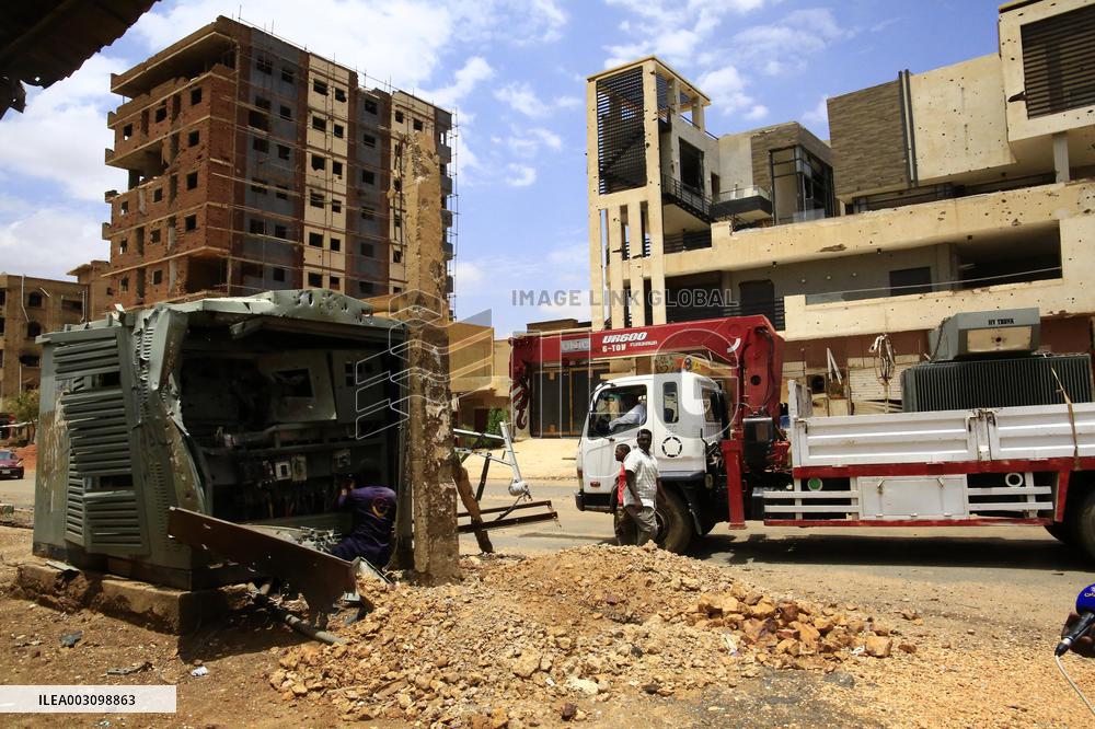 SUDAN-OMDURMAN-POWER FACILITIES-REPAIR