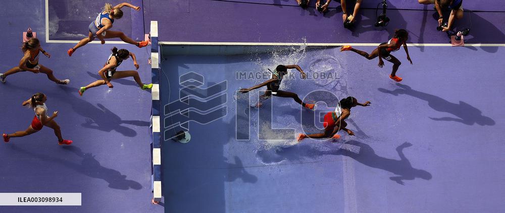 (PARIS2024) FRANCE-PARIS-OLY-ATHLETICS-3000M STEEPLECHASE-WOMEN