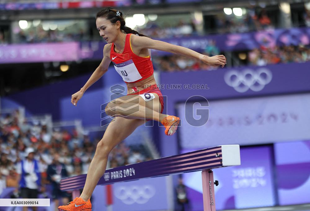 (PARIS2024) FRANCE-PARIS-OLY-ATHLETICS-3000M STEEPLECHASE-WOMEN