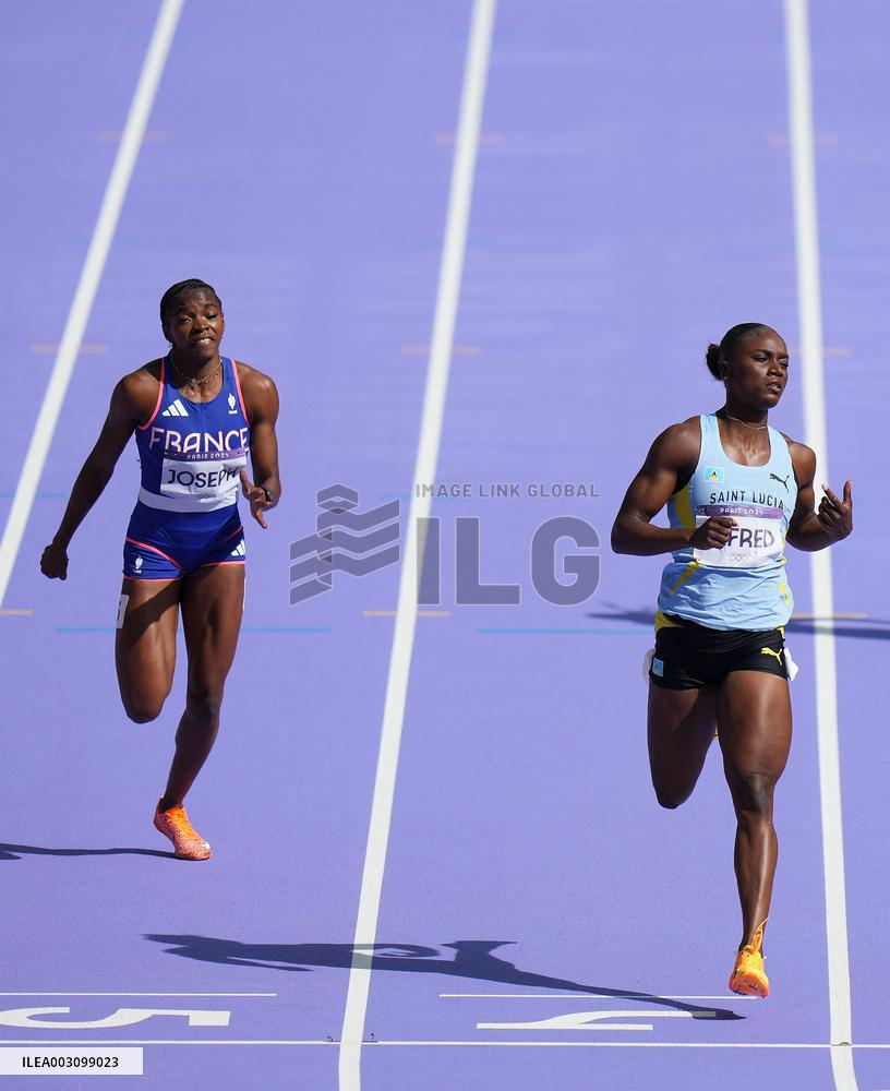 (PARIS2024) FRANCE-PARIS-OLY-ATHLETICS-200M-WOMEN