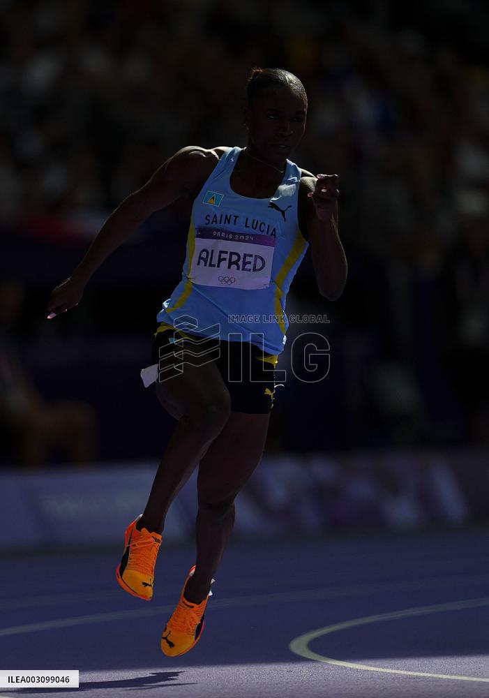 (PARIS2024) FRANCE-PARIS-OLY-ATHLETICS-200M-WOMEN