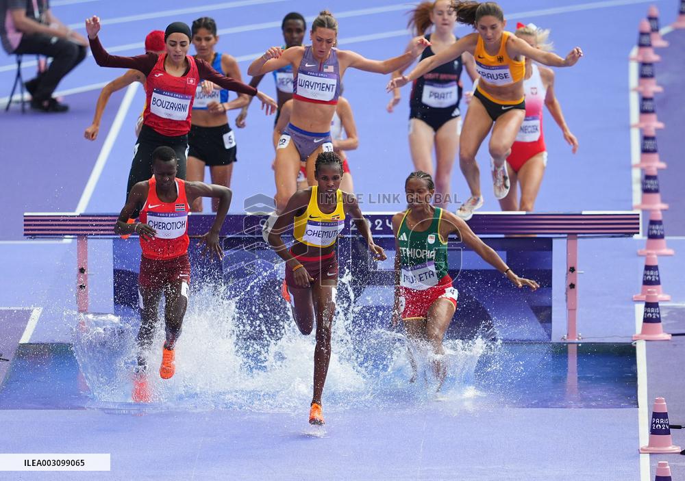 (PARIS2024) FRANCE-PARIS-OLY-ATHLETICS-3000M STEEPLECHASE-WOMEN