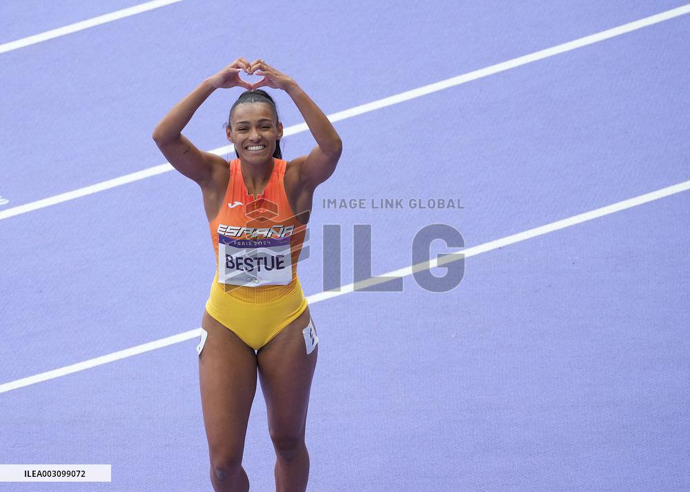 (PARIS2024) FRANCE-PARIS-OLY-ATHLETICS-200M-WOMEN