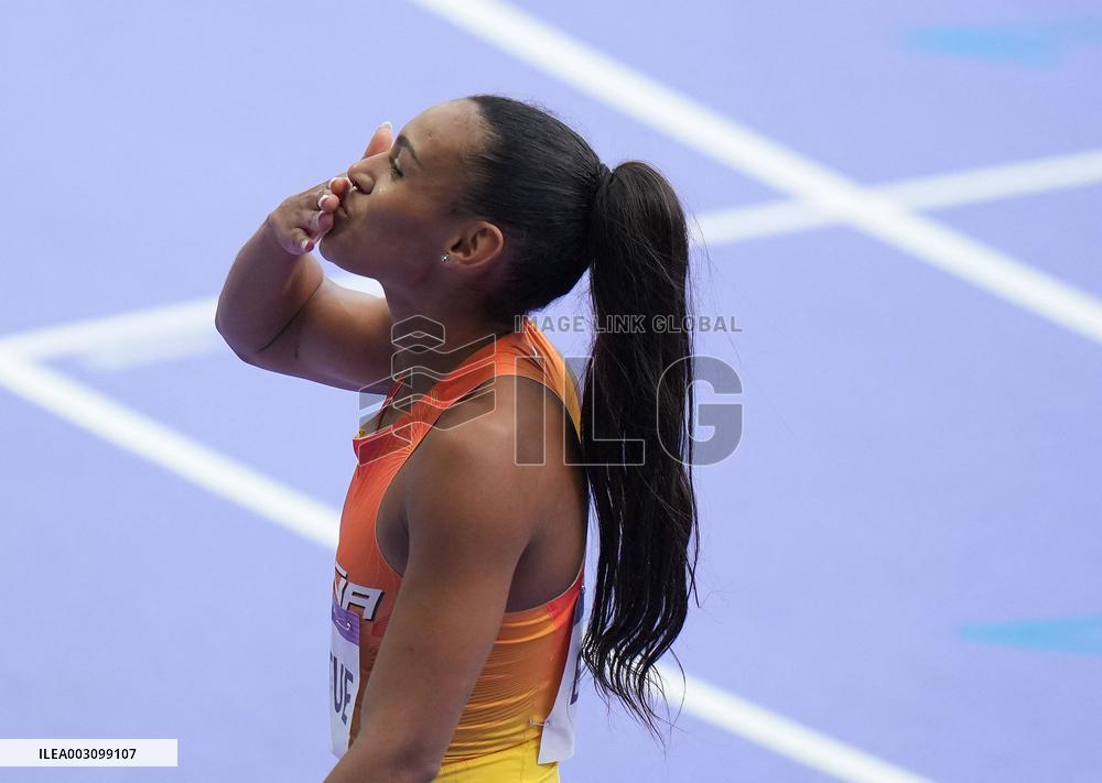 (PARIS2024) FRANCE-PARIS-OLY-ATHLETICS-200M-WOMEN