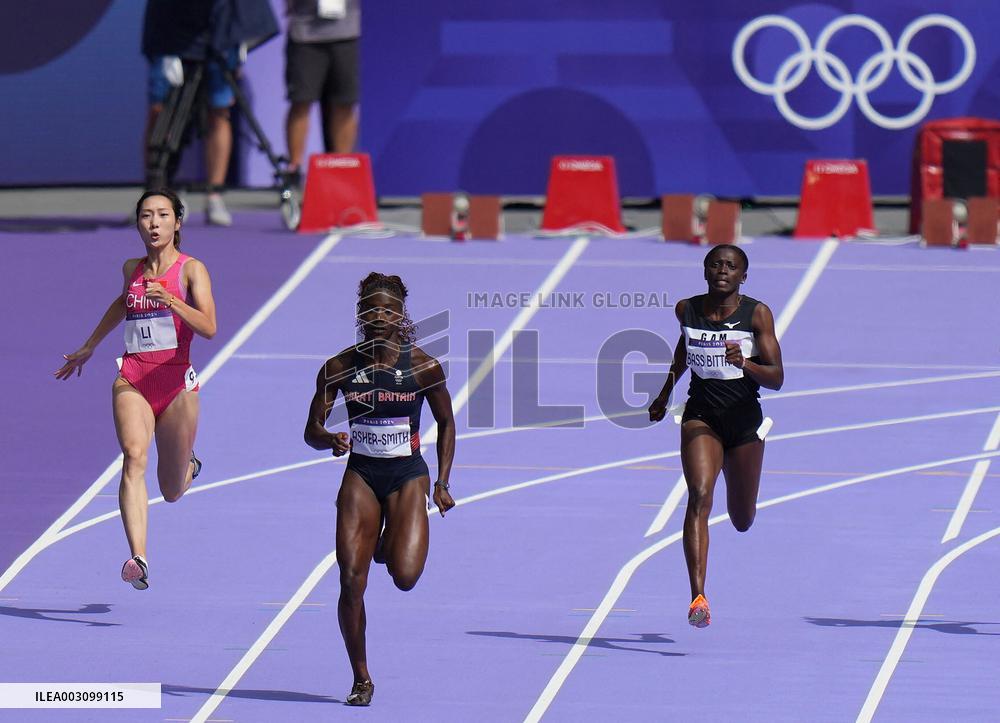 (PARIS2024) FRANCE-PARIS-OLY-ATHLETICS-200M-WOMEN