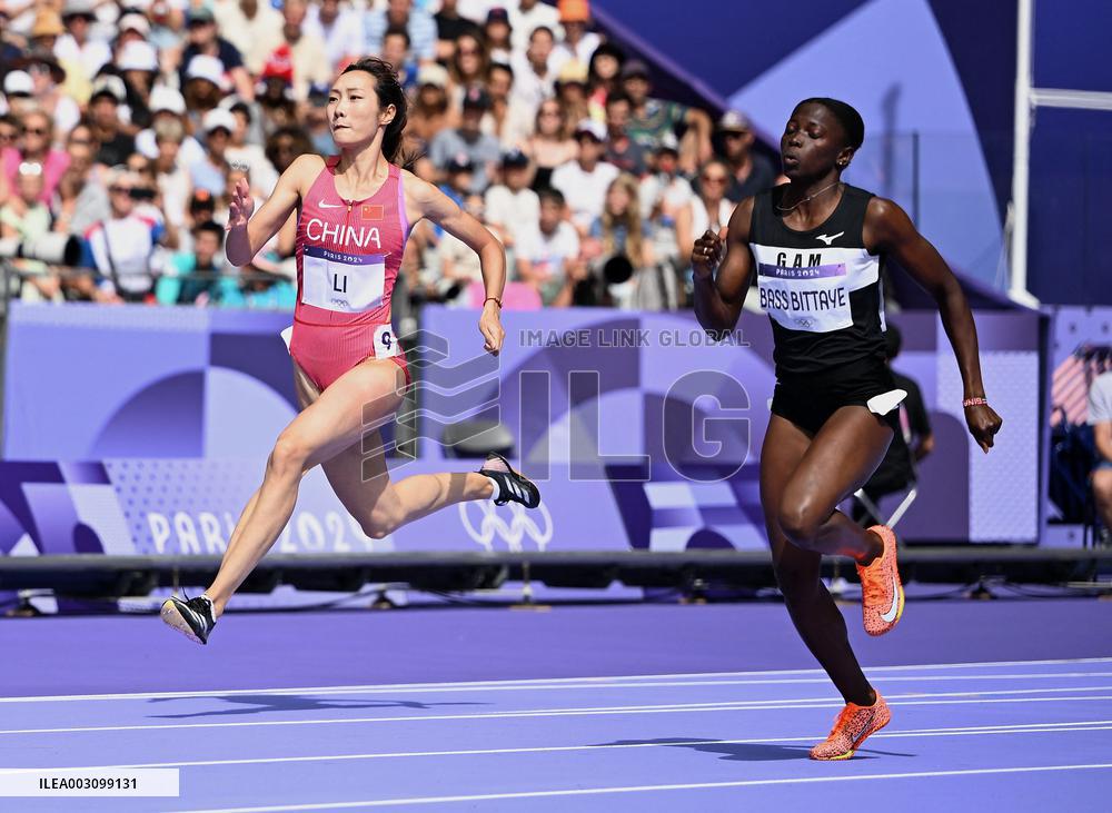(PARIS2024) FRANCE-PARIS-OLY-ATHLETICS-200M-WOMEN